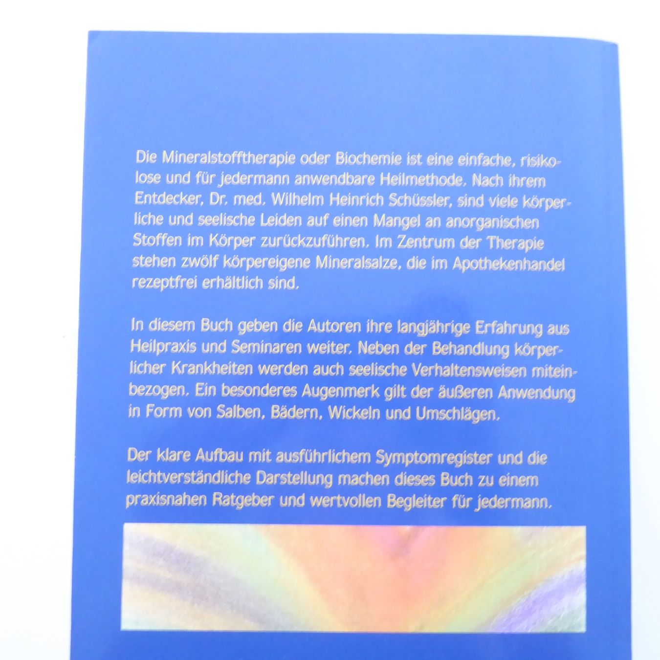 Libri: Mineralstoffe nach Dr. Schüssler – Usato da Basel venduto da Kunterbunt12 1