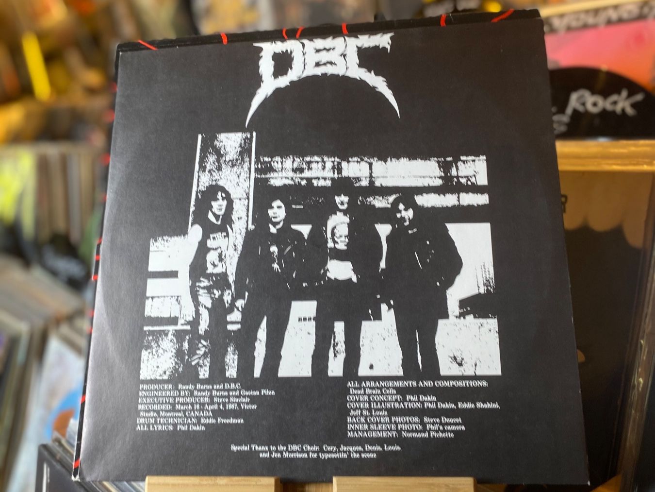 Dischi in vinile: D.B.C. - DEAD BRAIN CELLS...OG UK 1988...EX/VG+ – Usato da Gals venduto da Diskopatshop 2