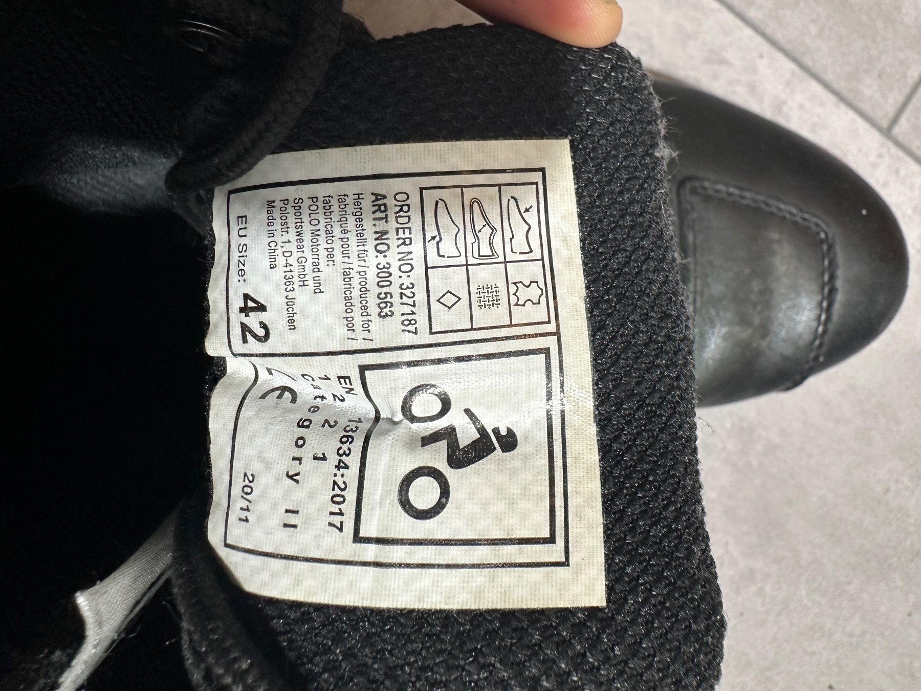 Scarpe da uomo: Motorradschuhe – Usato da Stetten AG venduto da luk_5926 2