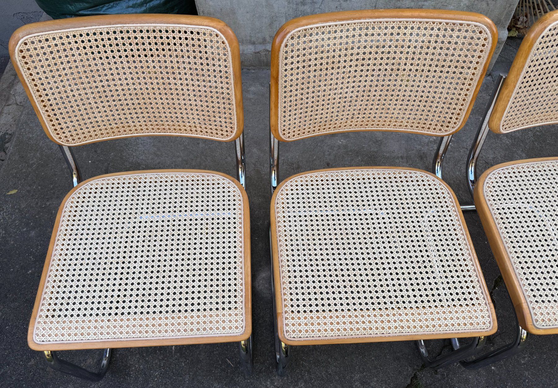 Thonet Sedie: Thonet S32 Stühle // Marcel Breuer – Usato da Schinznach-Dorf venduto da mix 3