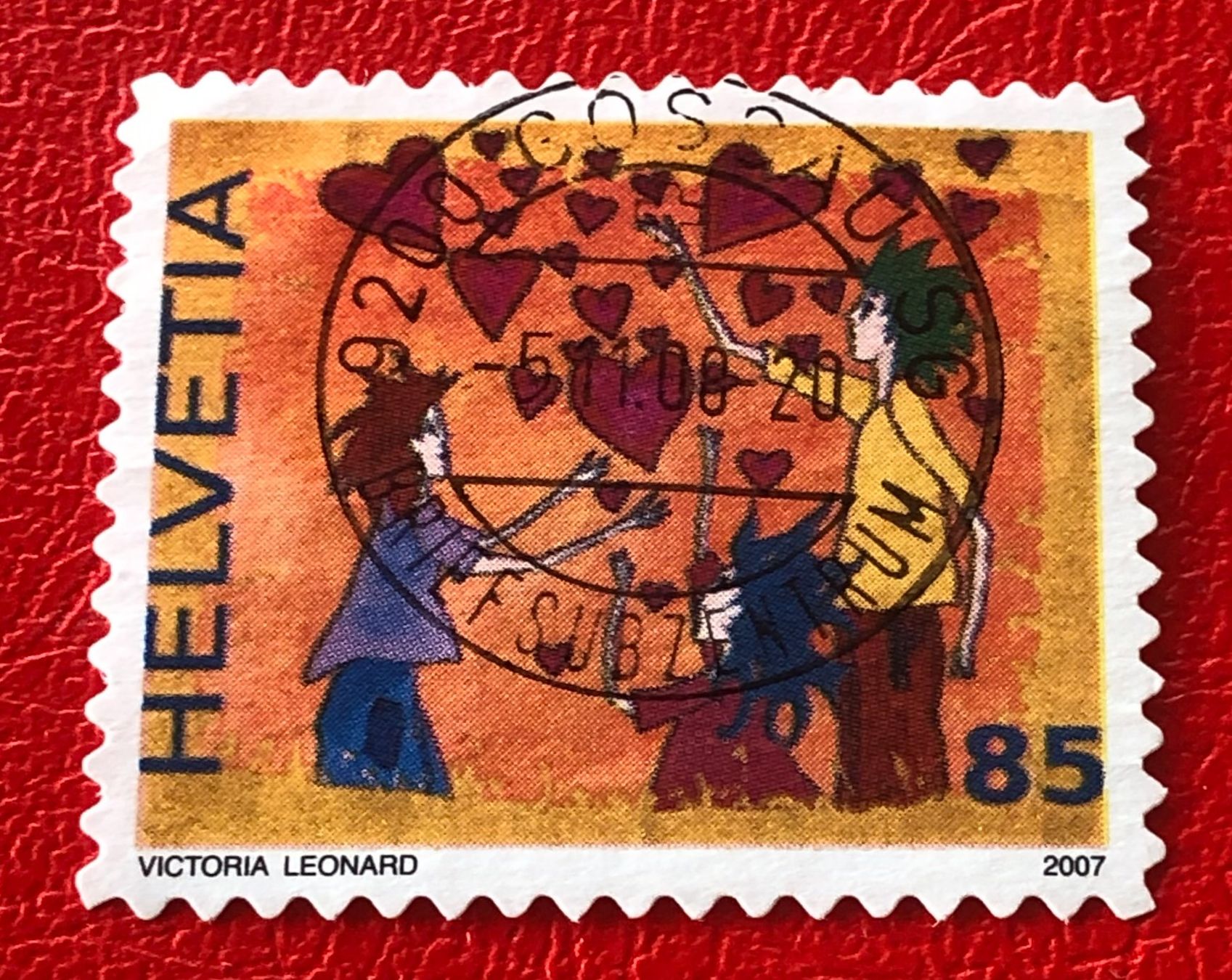 Tutti i francobolli: Nr.1244 Lasst Liebe Sprechen GESTEMPELT    – Usato da Aarau venduto da Billa007