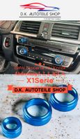 BMW Knopf Abdeckung Alu Blau für 1, 2, 3, 3 GT, 4, X1 Serie