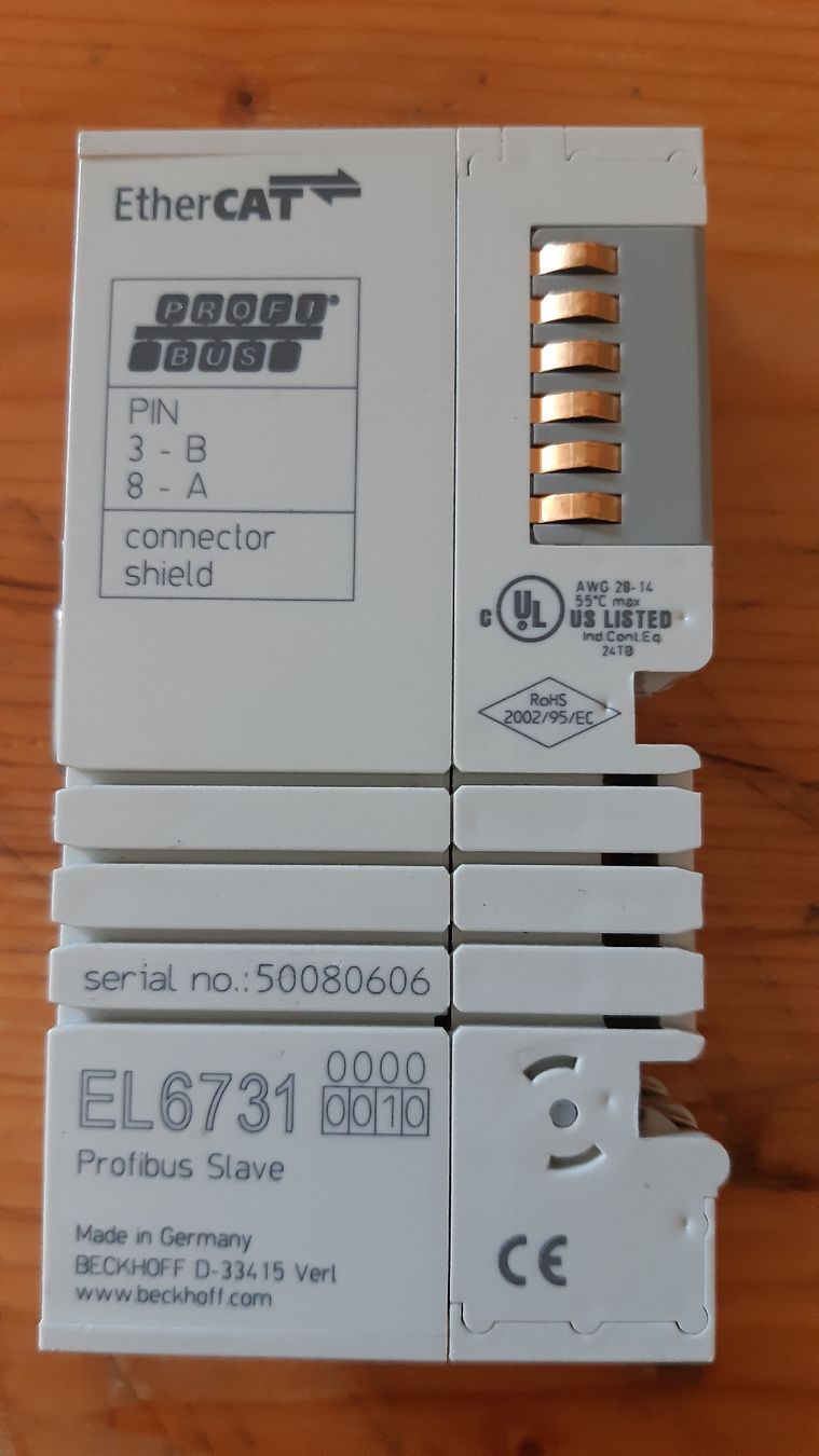 Beckhoff Elektronikbauteile: Beckhoff EL6731 Profibus Slave - Top Zustand – Neu (gemäss Beschreibung) aus Oey von Parkplatzbrocki 1