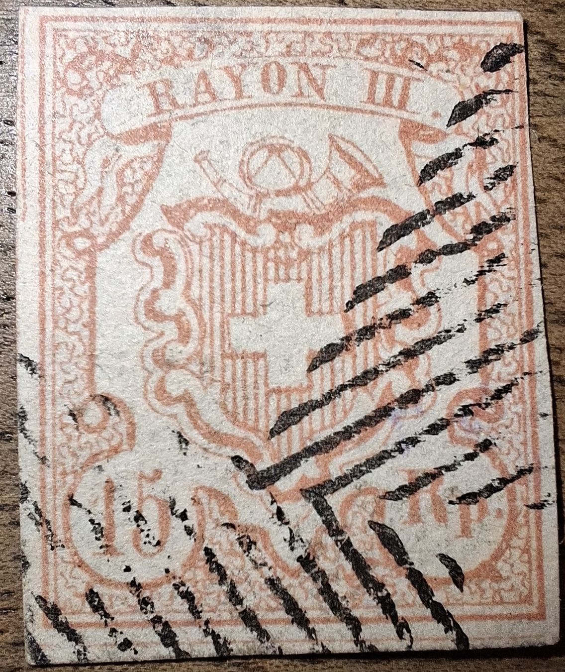 Tutti i francobolli: Rayon Nr. 20 Typ 3  – Usato da Balgach venduto da SIMEON27