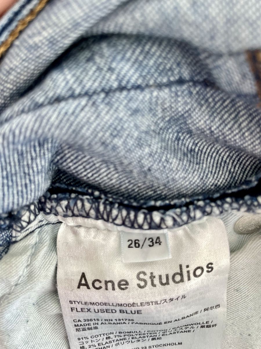 Acne Studios Jeans:  Acne Studios jeans Grösse 26/34 – Usato da Richterswil venduto da Prangins9 4