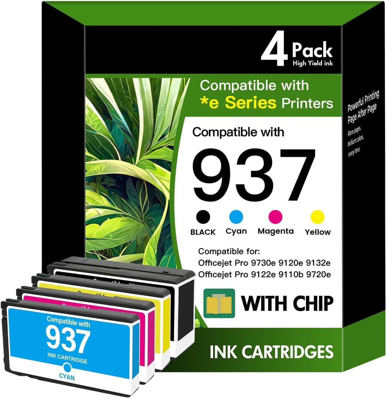 Hewlett Packard Druckerpatronen & Toner: HP 937XL Druckerpatronen Multipack kompatibel – Neu und originalverpackt aus Suhr von SchnapperCH