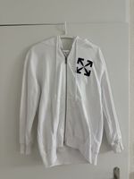 Off-White Zip-Hoodie Weiss - Grösse L