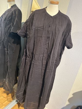 Luftiges Sommerkleid Gr. 38 blauschwarz