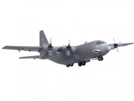 Hercules C-130 Military Grey - Spw 1600mm - PNP - AF-Model