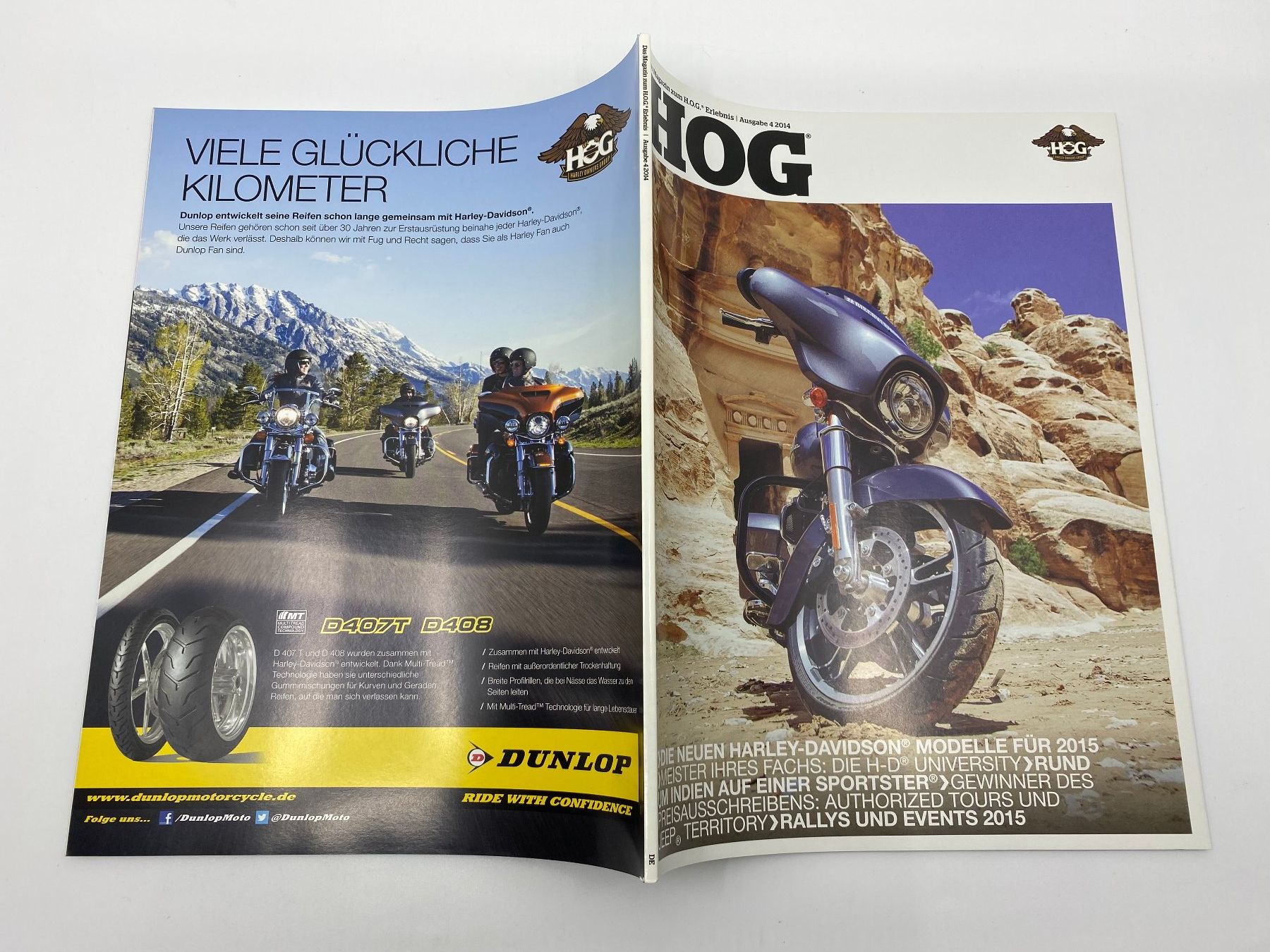 Riviste & Magazine: Harley Owners Group HOG Magazine 2014 – Usato da Langwiesen venduto da Restposten-24 8