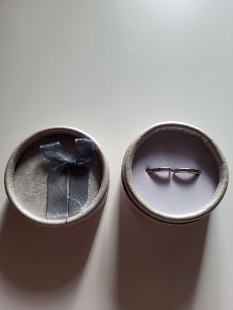Elegante Ohrringe mit lila Steinen wie Neu! ✨💜