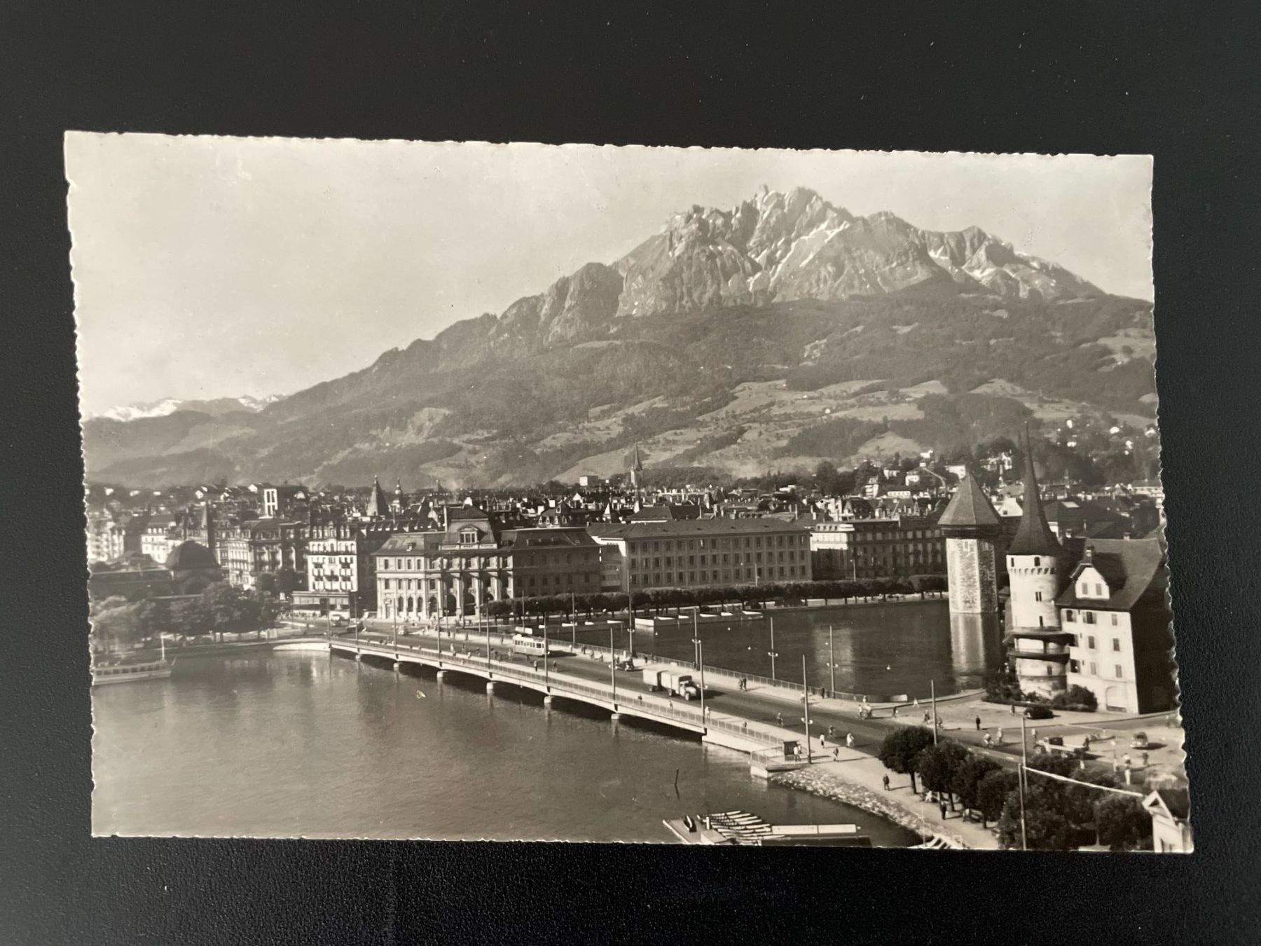 Cartoline postali: AK LU Luzern mit Pilatus – Usato da Thal venduto da Danny82