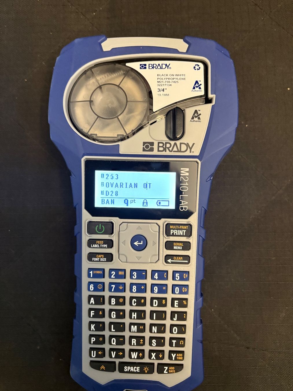 Drucker: Brady M210-LAB Label Printer – Defekt aus Lausen von sen_jm7c 2