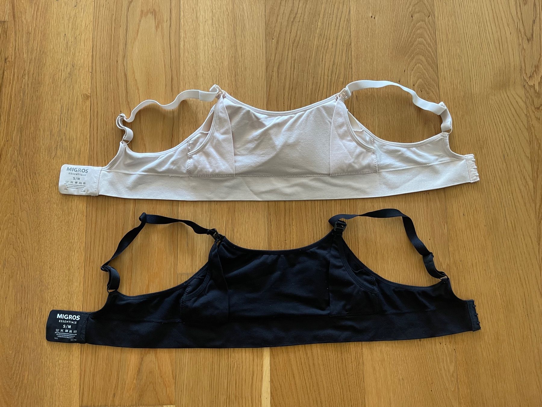 Migros Autres dessous: 2x Still-BHs, Migros Essentials, Gr. S/M – D'occasion à Ehrendingen par abo_p9n6 1
