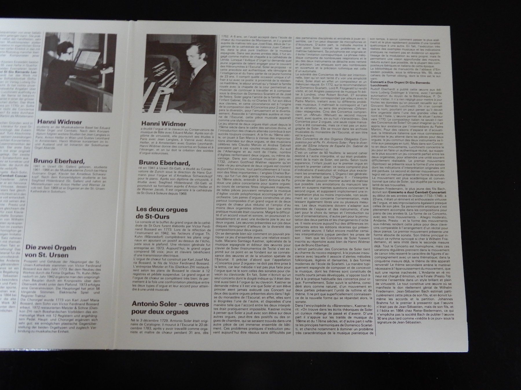 Dischi in vinile: Musik Für Zwei Orgeln – Usato da Erstfeld venduto da Mario_boe0 2