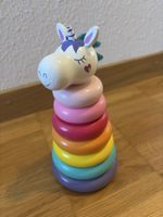 Holzspielzeug Stapelturm Einhorn