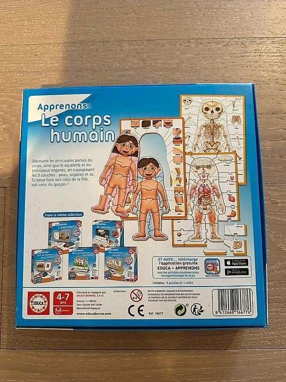 Puzzles: Puzzle corps humain dès 4 ans  – Gebraucht aus Genève von m10_t92f 2