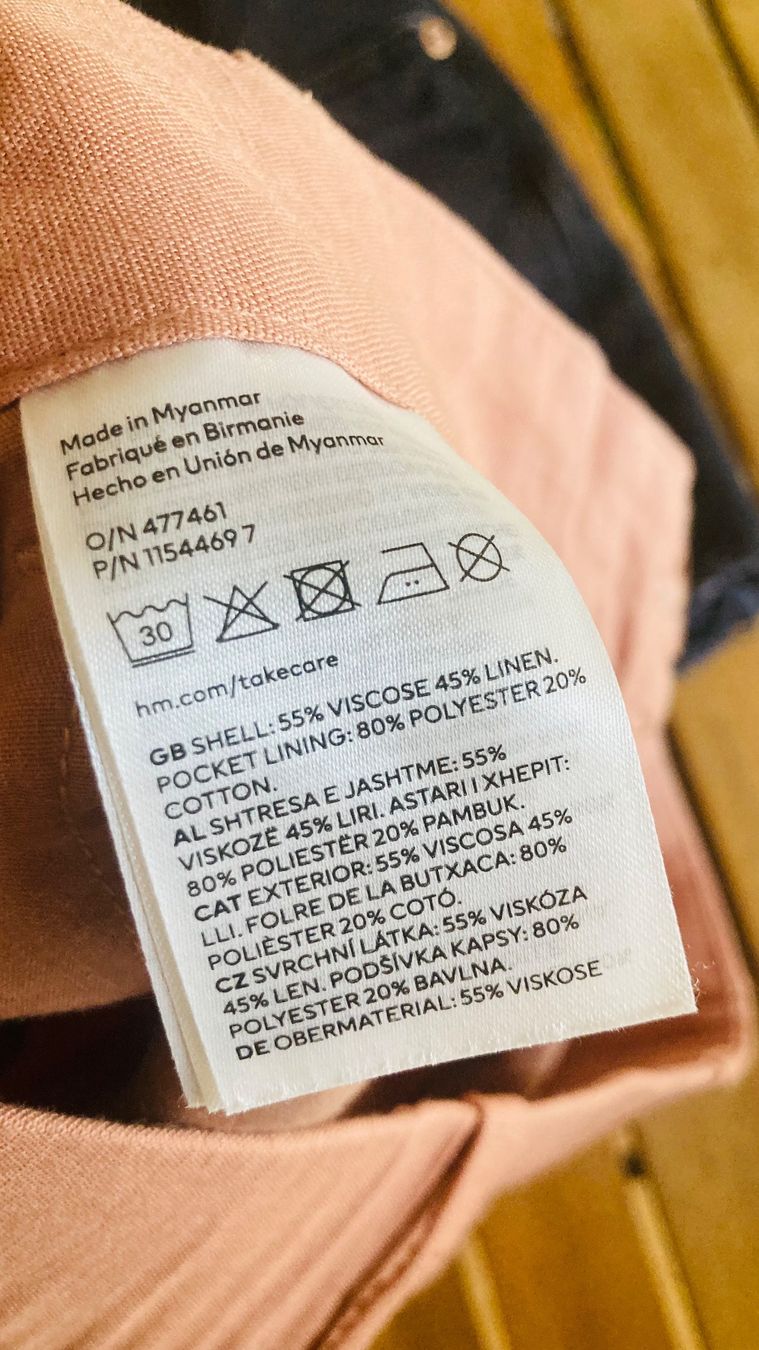 H&M Hosen: Leinenshorts – Gebraucht aus Läufelfingen von petit-nicola 3