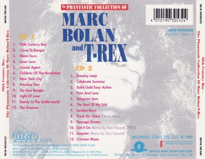 CD: box 2CD's - Marc Bolan and T-REX – Usato da Unterbäch venduto da waqil 1