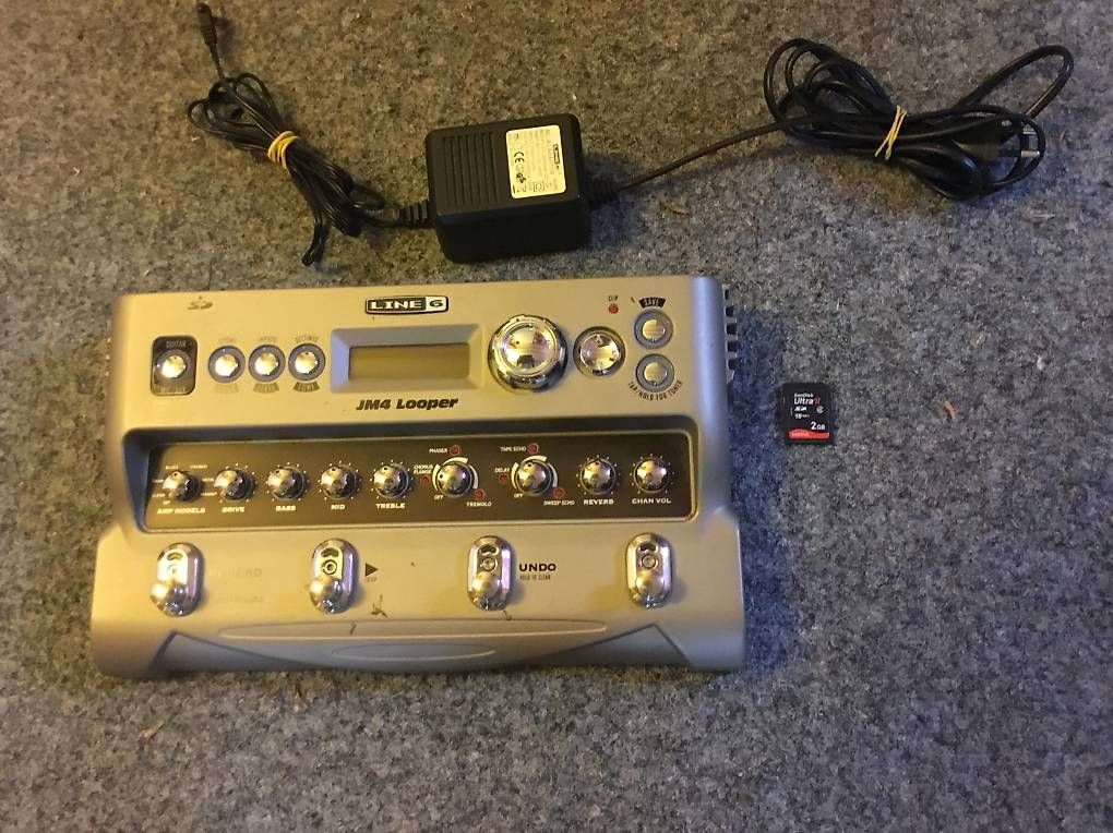 Line 6 Strumenti musicali: Line6 JM4 Looper mit Stromadapter u SD Karte – Usato da Duggingen venduto da Singfogel