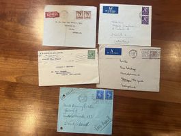 Lot 5 alte Belege  GB-Irland  ab 1926   (G1152)
