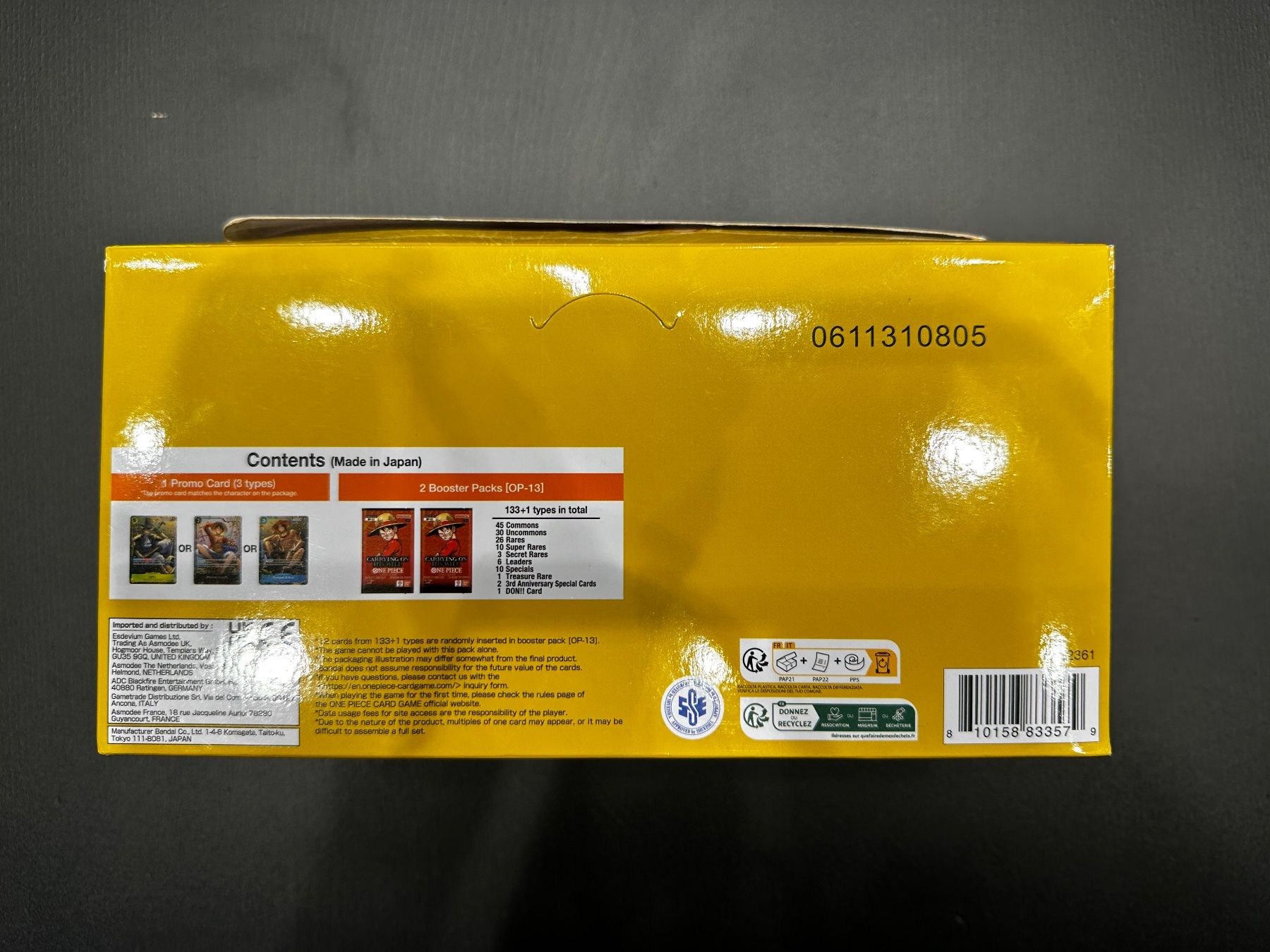 Bandai Cartes à collectionner: Tin pack set Vol.2 – D'occasion à Grancia par gro_x9gh 1