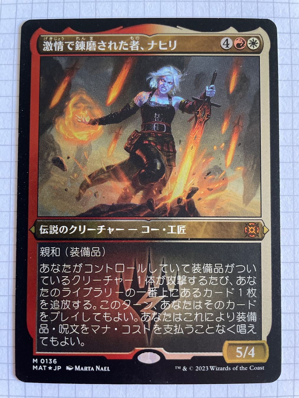 Magic The Gathering Carte collezionabili: MTG - Nahiri, Forged in Fury – Usato da Basel venduto da Melchior5