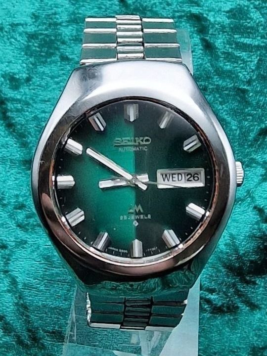 Wundersch ne SEIKO LORD MATIC Automatic ref.5606 7360 Green