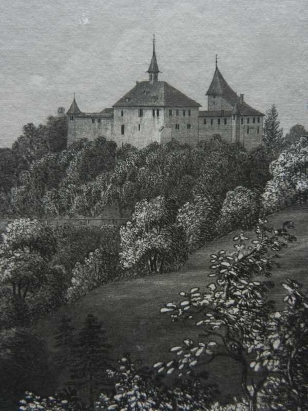 Incisioni: Kyburg Schloss – Usato da Risch venduto da Rischli15 5