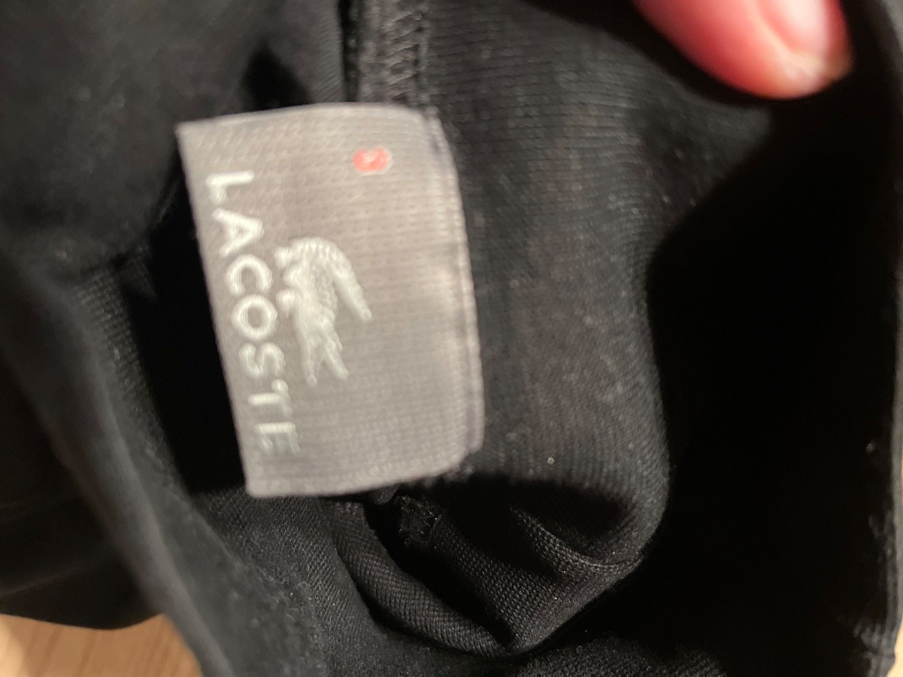 Lacoste Maglioni & Felpe: Pull noir collé roule Taille 3 S Lacoste – Usato da Veyrier venduto da kimedovapa 1