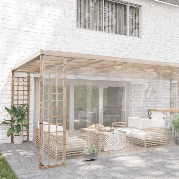 Coperture: Transparente Plane mit Ösen 5x10 m PVC – Nuovo e nell'imballaggio originale da Bühler venduto da DealHaus_Ostschweiz