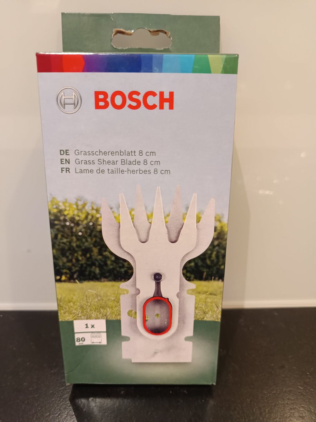 Bosch Tagliaerba: Neues Bosch Grasscherenblatt 8 cm – Nuovo e nell'imballaggio originale da Rüthi (Rheintal) venduto da Balty