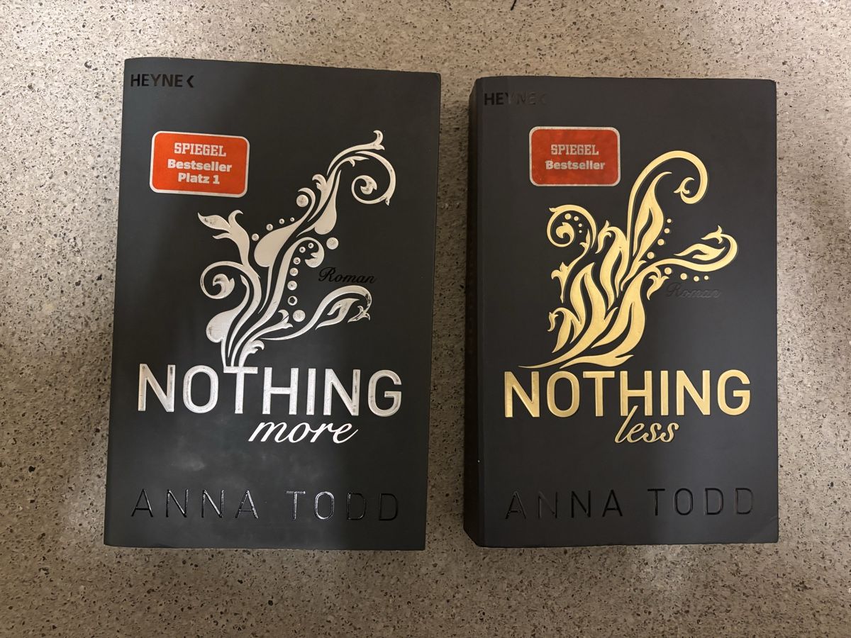Libri: Anna Todd Bücher Nothing More und Nothing Less 2er Set – Usato da Hinwil venduto da liviipivii