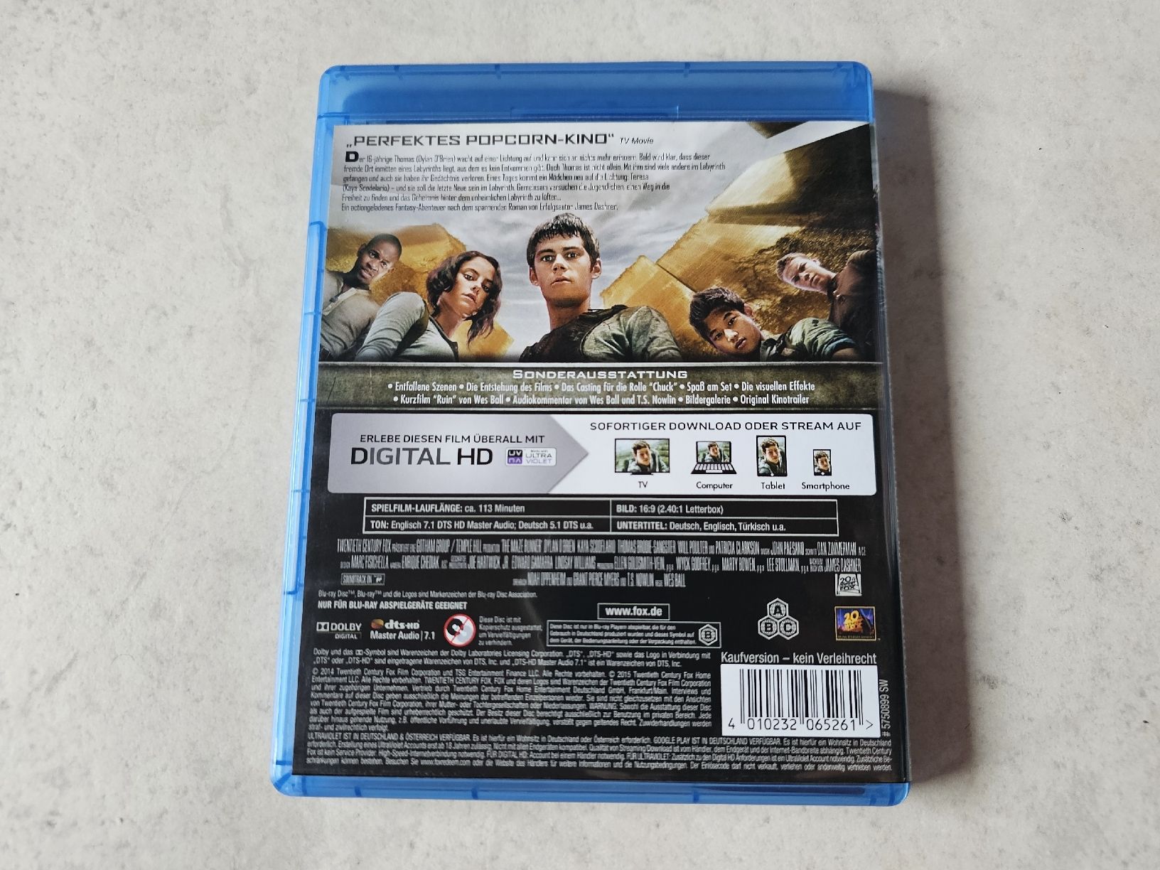 Tutti i DVDs: Maze Runner  -  Die auserwählten im Labyrinth  /  Bluray – Usato da Schneisingen venduto da backstore24 1
