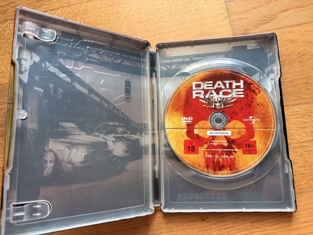 Alle DVDs: Death Race - Steelbook Extended Version DVD – Gebraucht aus Kölliken von nerdorado 2