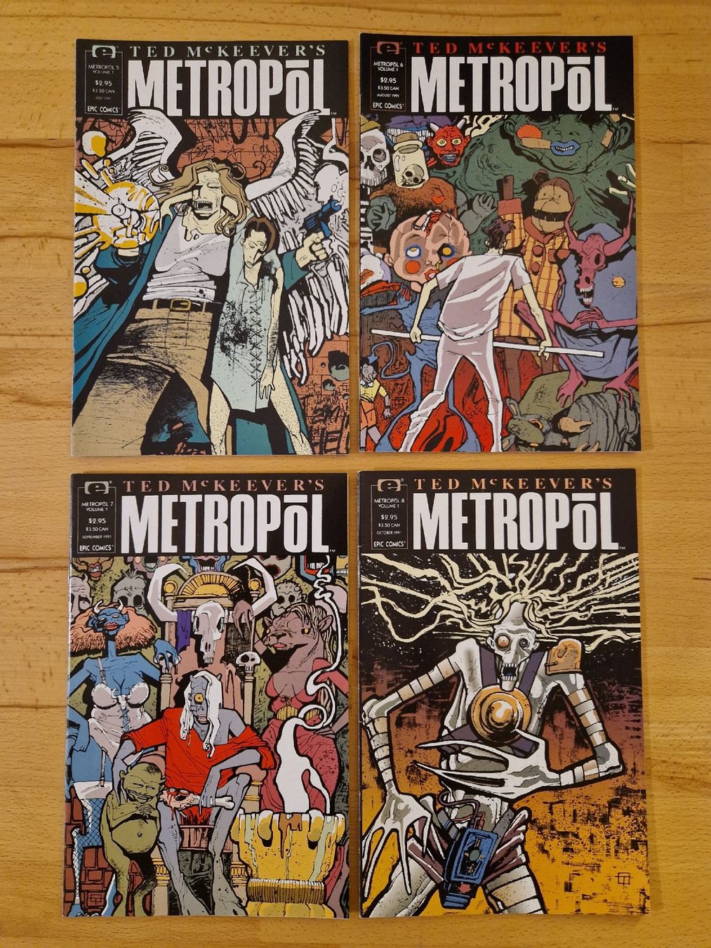 Comics: Ted McKeever's Metropol (vol.1 & vol.2) – Gebraucht aus Biel/Bienne von collector_comics 2