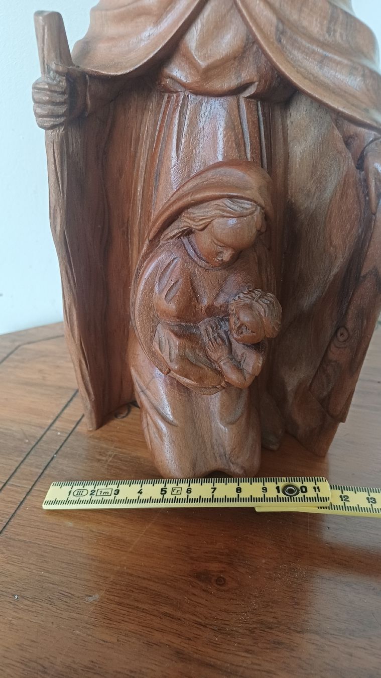 Statuette: Schöne geschnitzte Heiligenfigur  – Usato da Flawil venduto da Naphtali 4