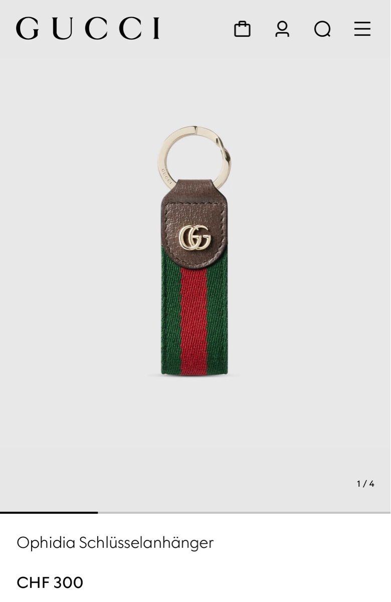 Gucci Portachiavi: Gucci, Ophidia Schlüsselanhänger – Nuovo e nell'imballaggio originale da Meilen venduto da mar_nq7g 4