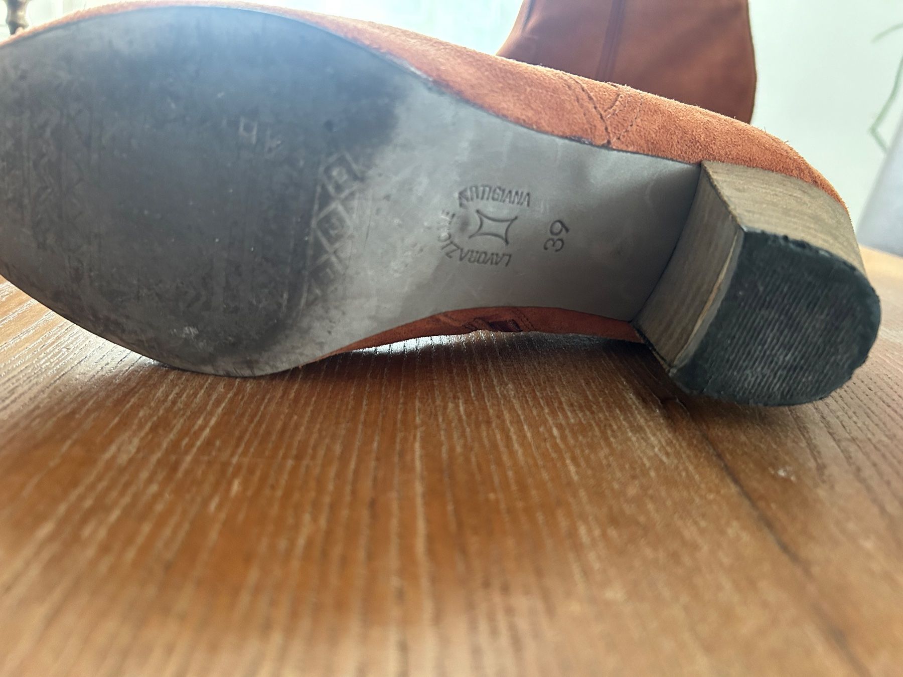 Chaussures femmes: Wildleder Stiefeletten Gr. 39 Pull Boxer – D'occasion à chur par corazon710 3
