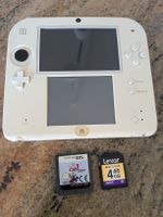 Nintendo 2ds mit Spiel und Speicherkarte