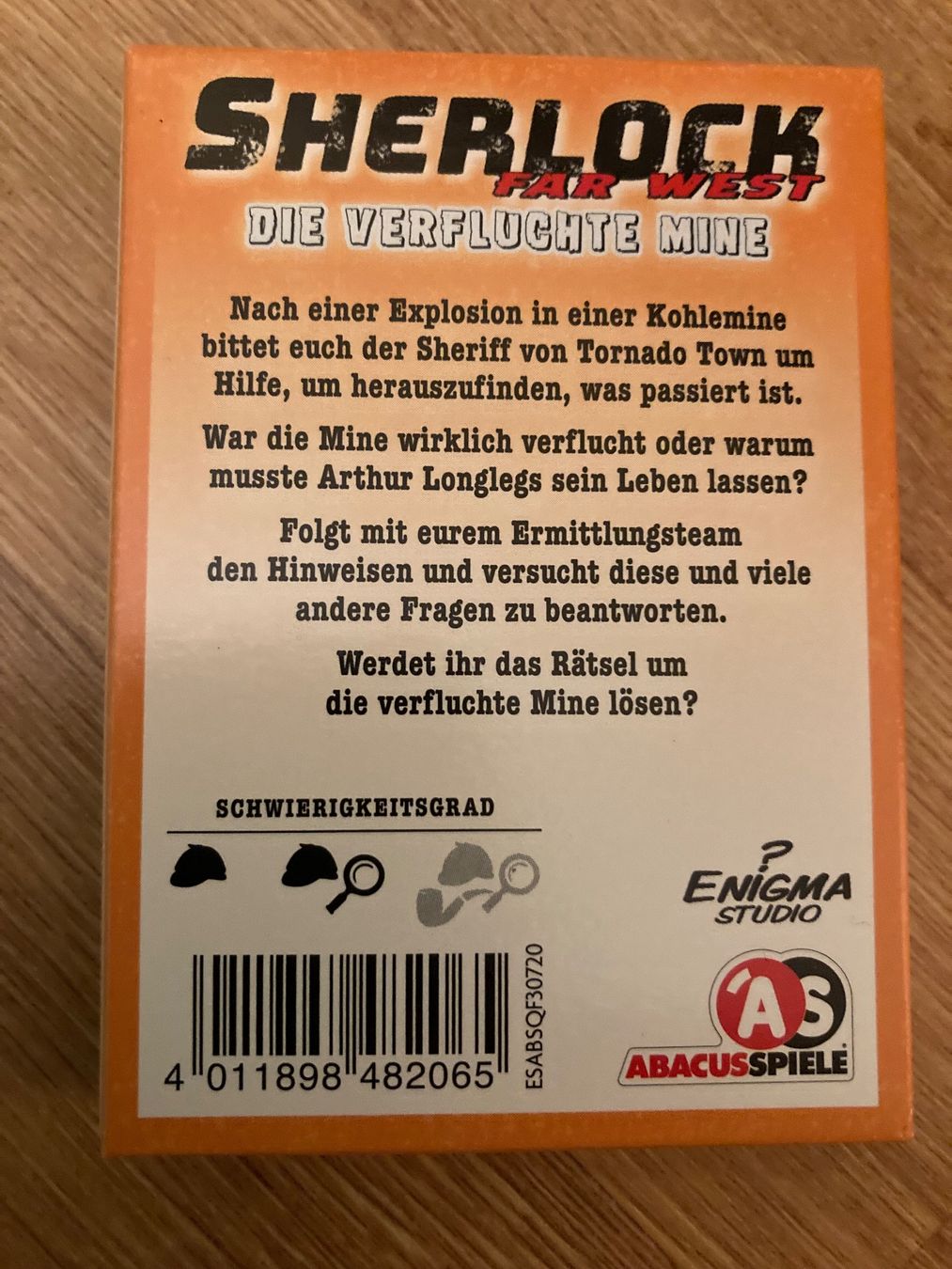 Spiele: Sherlock Spiel, die verfluchte Mine – Gebraucht aus Emmenbrücke von JJ_89 2