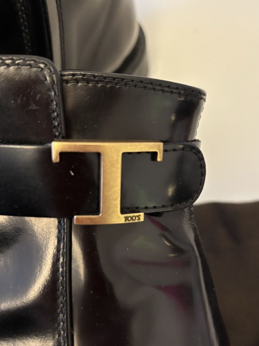 Tod'S Scarpe da donna: Tod's en cuir noir, taille 36 – Nuovo (secondo la descrizione) da Lausanne venduto da Charly_brune 3