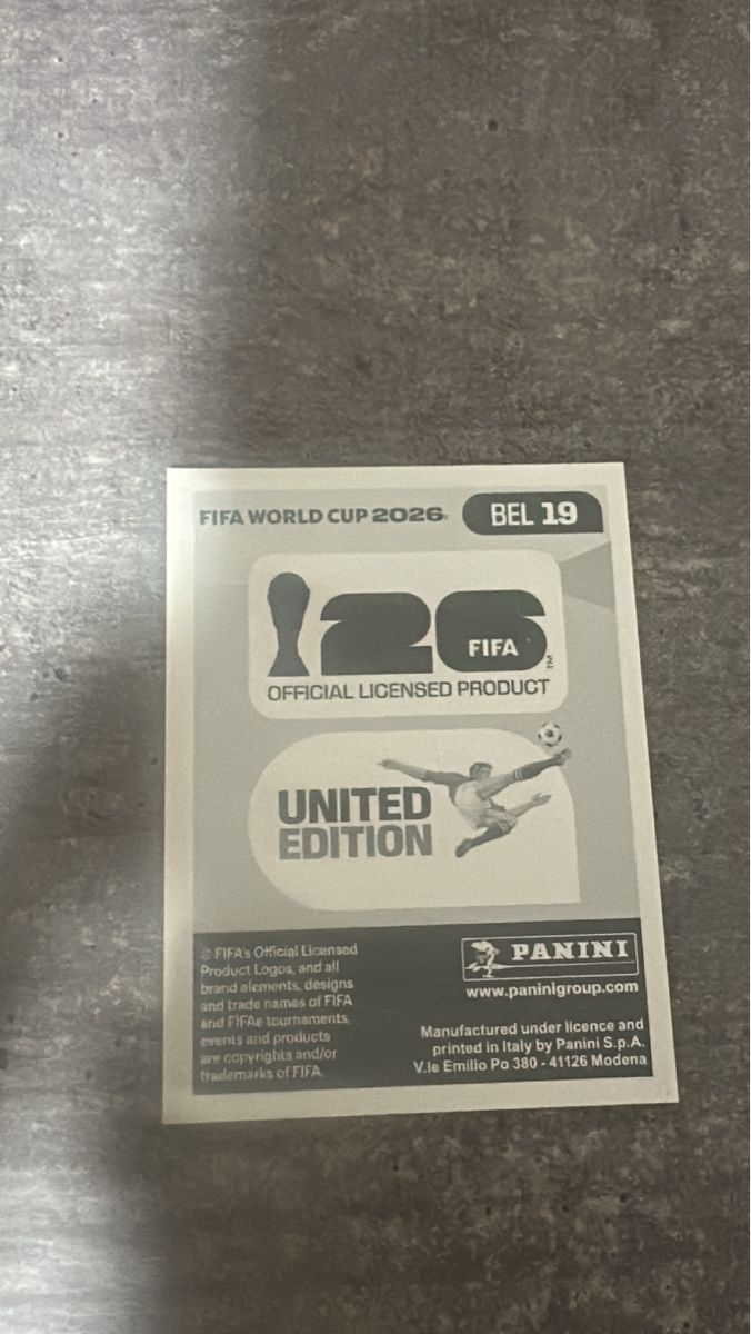 Panini Carte collezionabili: BEL 19 , FIFA WORLD CUP 2026 PANINI  – Nuovo (secondo la descrizione) da Frauenfeld venduto da 1PegPeg1 1