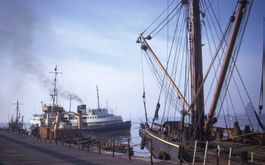Dia Isle of Man MVR Royal Daffodil Passagierdampfer 1974