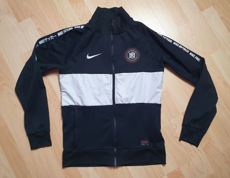Nike Fussballjacke Training Gr. S schwarz weiss
