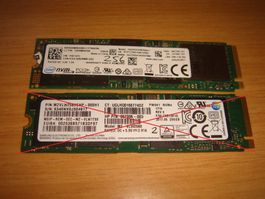 1 stück 256gb m.2 nvme ssd. Getestet.