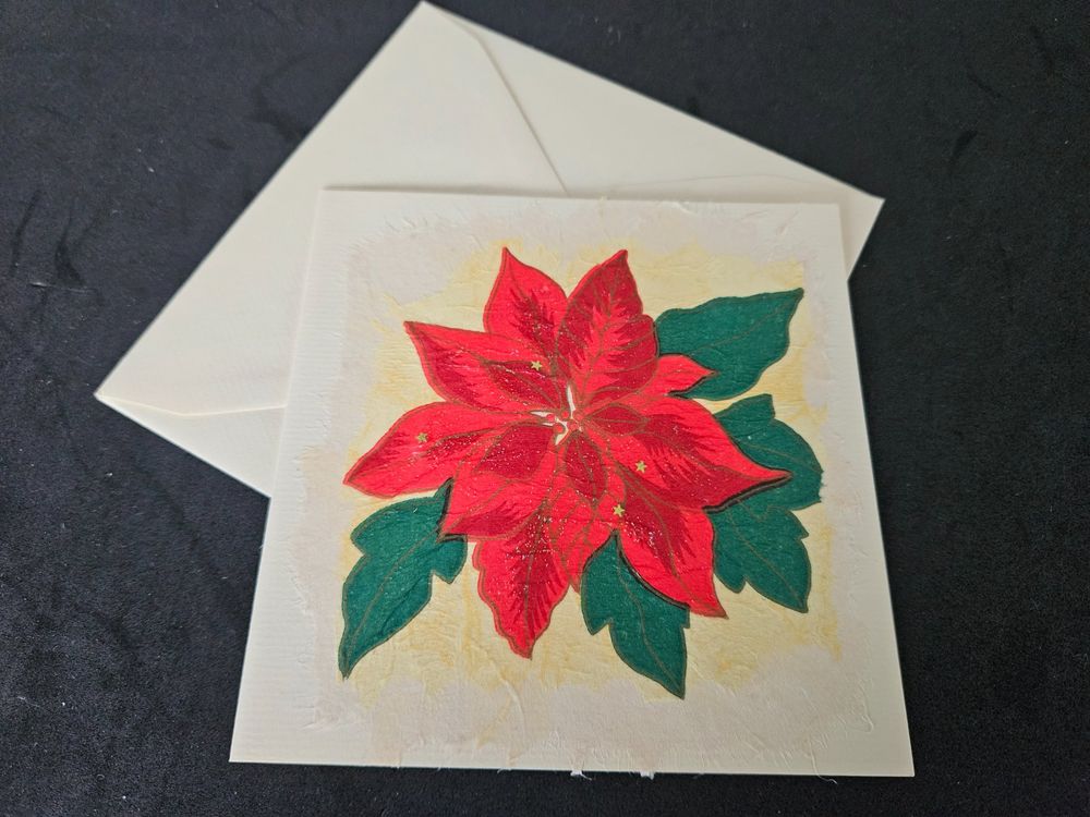 Set1 4 spezielle, doppelte Weihnachtskarten, mit Umschlag Kaufen auf