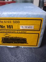 HAG Re 4/4II SBB 11107 Modellbahn Lok Nr. 161 2.Wahl
