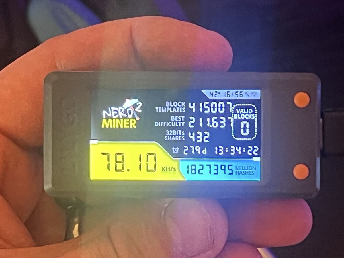 Nerdminer Coin Miner: NerdMiner Model T-Display S3 – D'occasion à Wädenswil par dai_2bcv 2