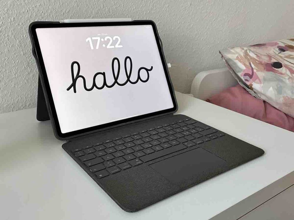 Tablette Apple iPad Pro avec clavier Logitech et stylet (Neu (gemäss ...